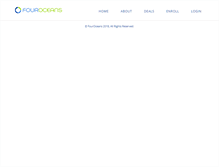 Tablet Screenshot of fouroceans.net
